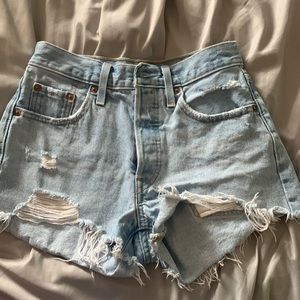 Levi 501 shorts.